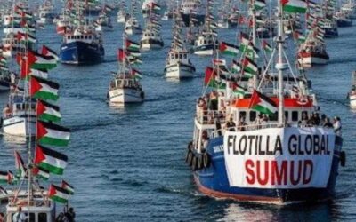 Nota em conjunto: Novo ataque de Israel à Global Sumud Flotilha, realizado com drones nesta terça (23/9) em águas internacionais, é crime de guerra e pirataria